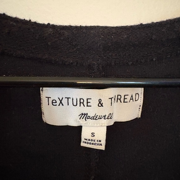 TEXTURE & THREAD BY MADEWELL Sweater, size small - Picture 6 of 9